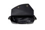 Lucky Bees Bolso 1273 Negro Cuero de Polivinilo 28x10x17 cm